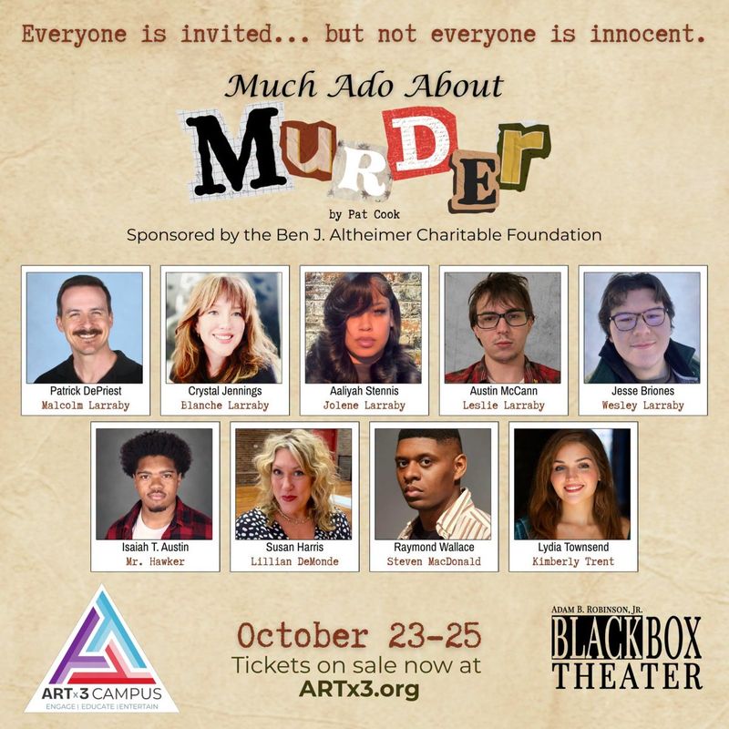 Review: MUCH ADO ABOUT MURDER at Arts & Science Center For Southeast Arkansas in Pine Bluff Image
