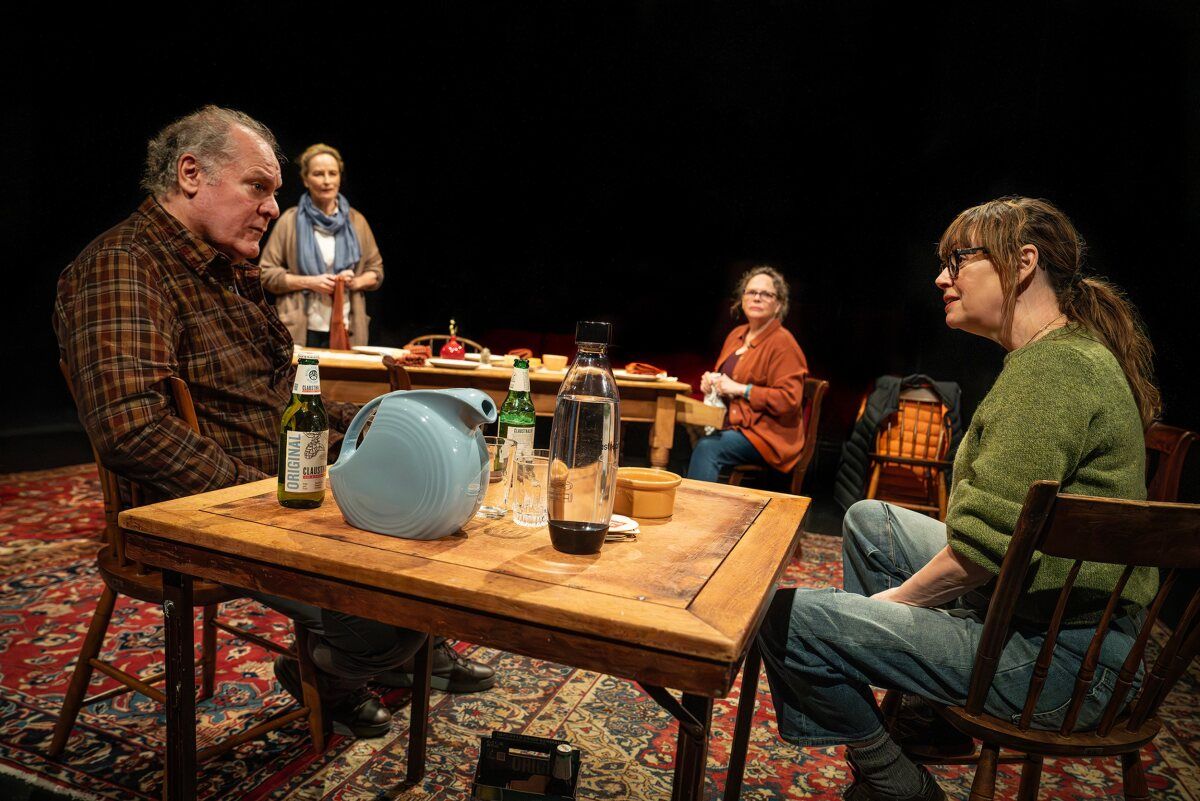 Jay O. Sanders, Laila Robins, Maryann Plunkett, and Sally Murphy at Photos: Richard Nelson's WE'LL SEE at The Public Theater