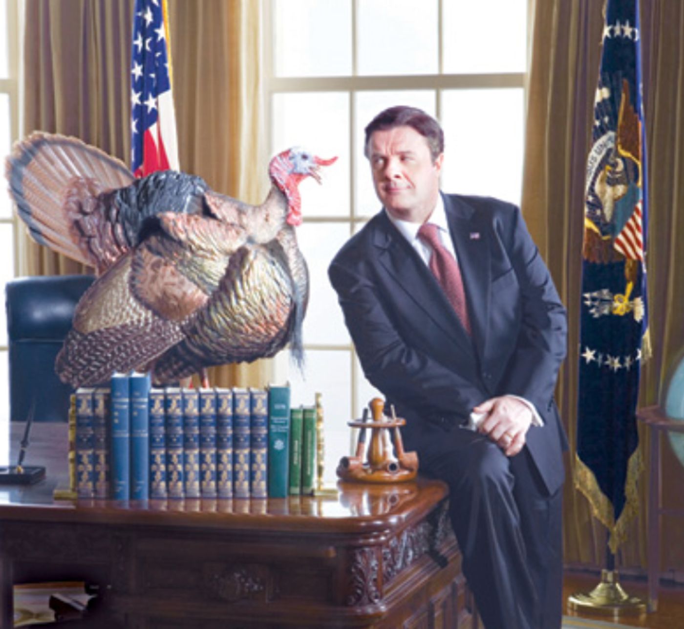 BWW FLASHBACK: David Mamet's NOVEMBER - Airs Tonight at 8pm!  Image