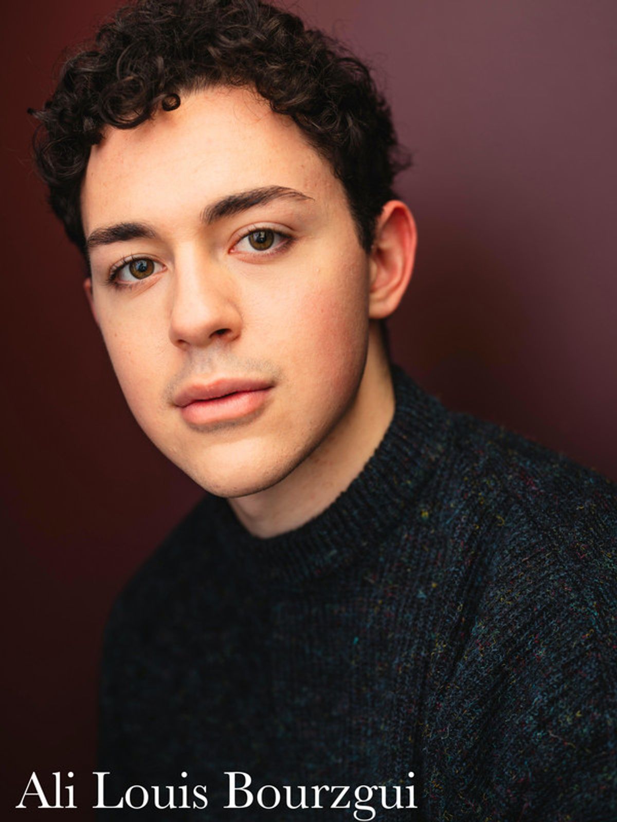 Ali Louis Bourzgui Headshot