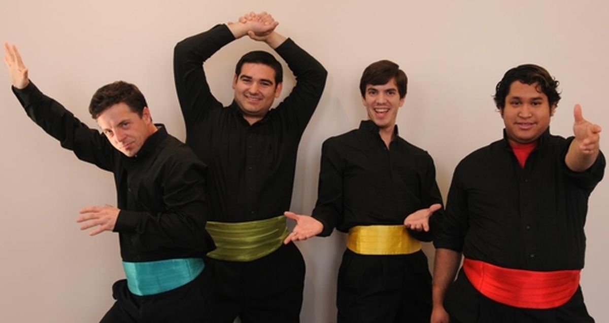 Dan Larrinaga, J.D. Dumas, Mike Hernandez & Ricardo Ramirez at 