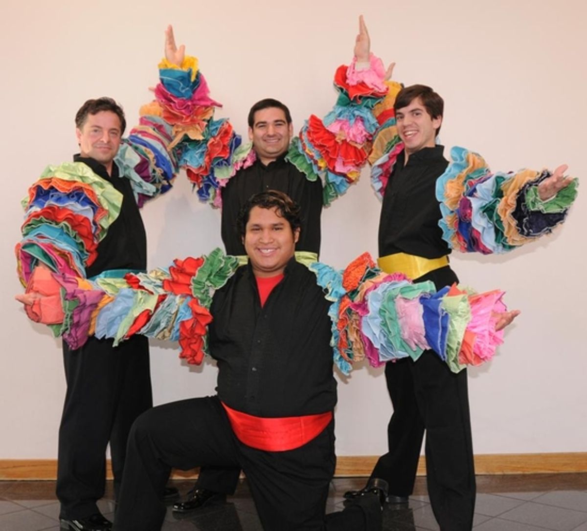 Dan Larrinaga, Ricardo Ramirez (kneeling), J.D. Dumas, & Mike Hernandez at 