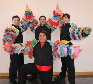 Dan Larrinaga, Ricardo Ramirez (kneeling), J.D. Dumas, & Mike Hernandez Photo
