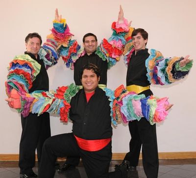 Dan Larrinaga, Ricardo Ramirez (kneeling), J.D. Dumas, & Mike Hernandez Photo