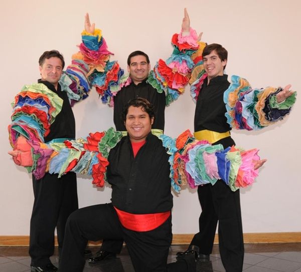 Dan Larrinaga, Ricardo Ramirez (kneeling), J.D. Dumas, & Mike Hernandez Photo