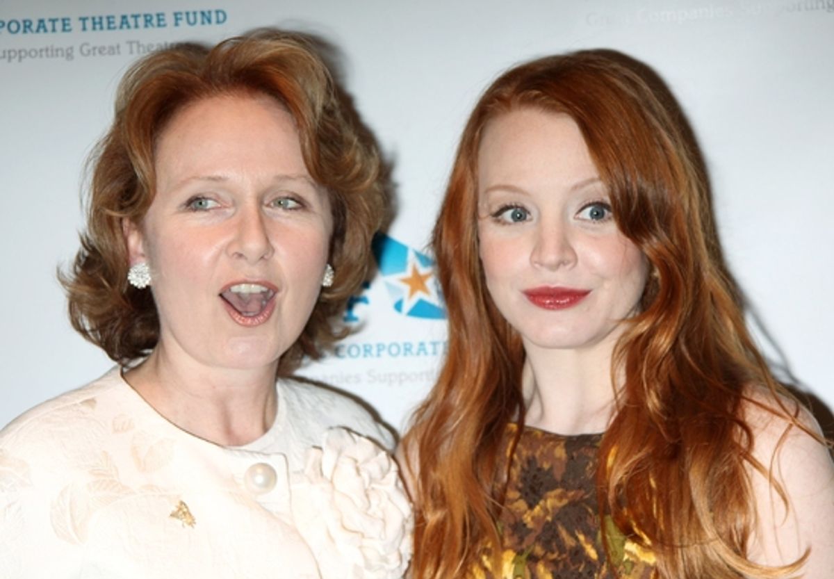 Kate Burton and Lauren Ambrose at 