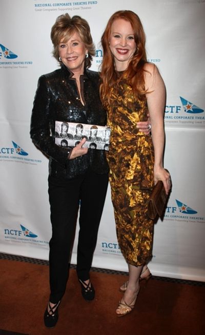 Jane Fonda and Lauren Ambrose Photo