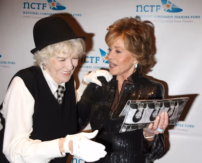 Elaine Stritch and Jane Fonda Photo