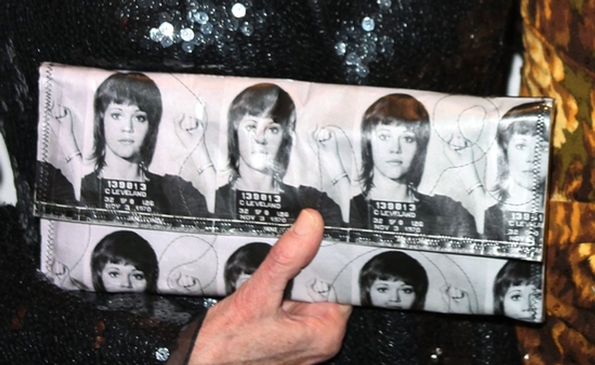 ...is Jane Fonda's mug shot! at 