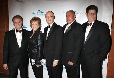 John Breglio, Jane Fonda, Bruce Whitacre, Ed Cassidy and James S. Turley Photo