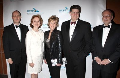 Bruce E. Whitacre, Kate Burton, Jane Fonda, James Turley and John G. Miller Photo