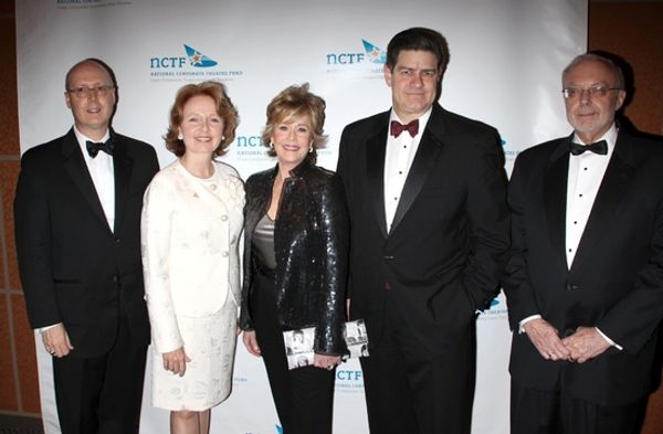 Bruce E. Whitacre, Kate Burton, Jane Fonda, James Turley and John G. Miller Photo
