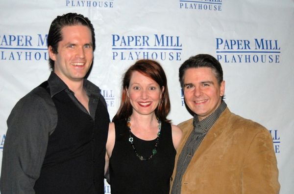Aaron Ramey, Mary Mossberg (Understudy for both female roles) and Erick Buckley Photo
