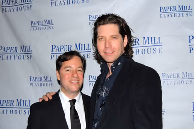 Gordon Greenberg and James Barbour Photo