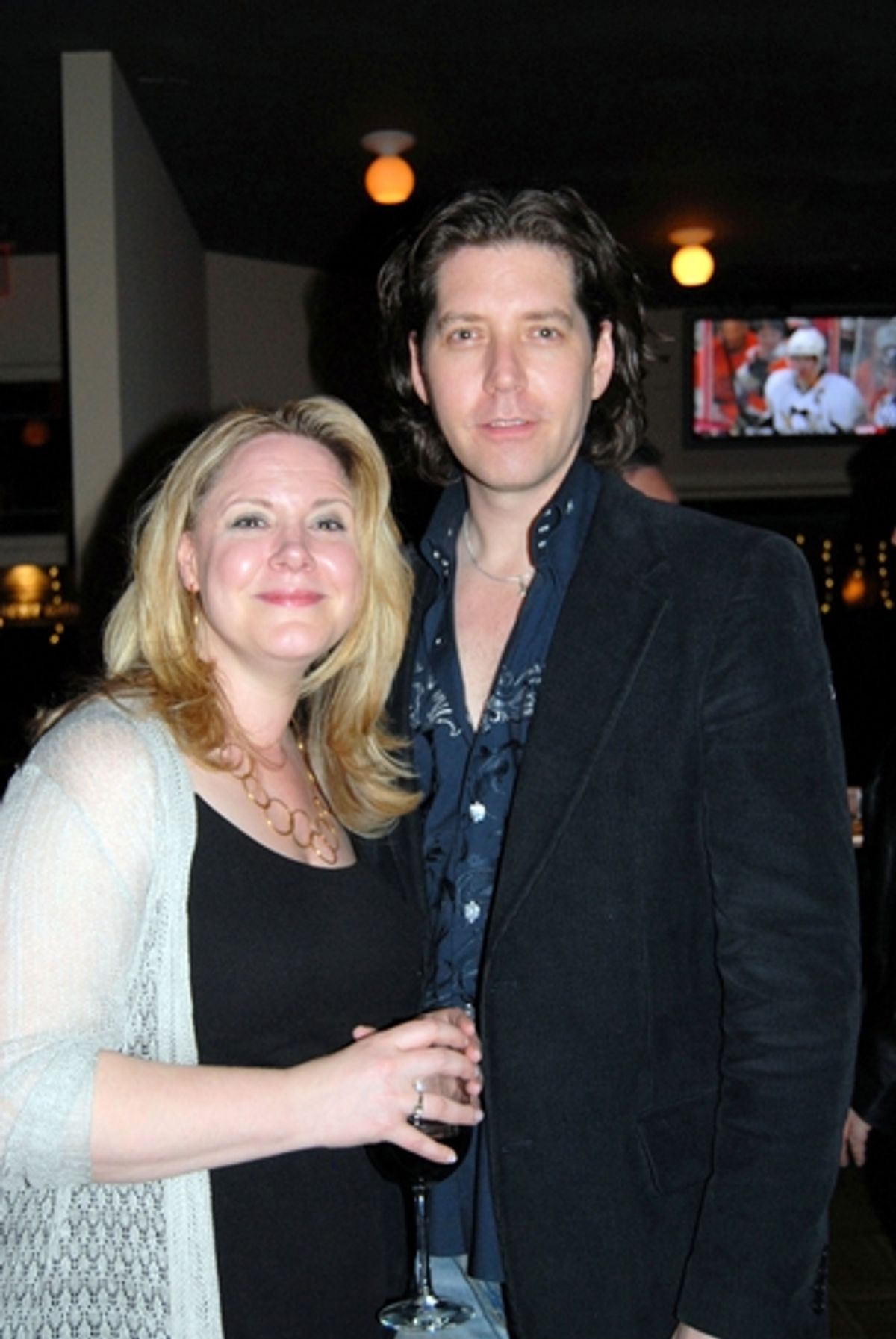 Alison Franck and James Barbour at 