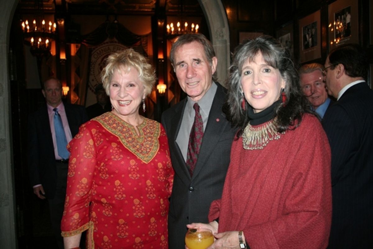 Pamela Myers, Jim Dale and Julie Dale at 