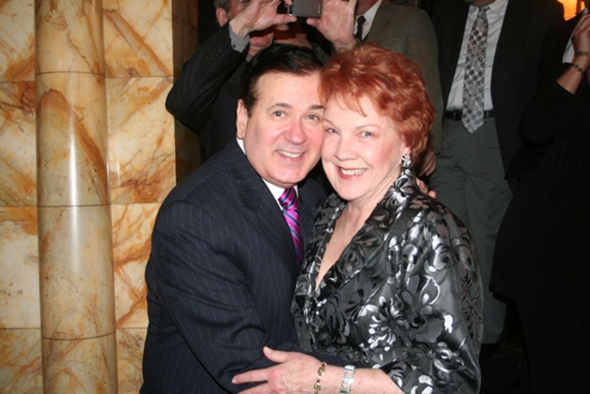 Lee Roy Reams and Beth Fowler at The Friars Club Honors Lee Roy Reams