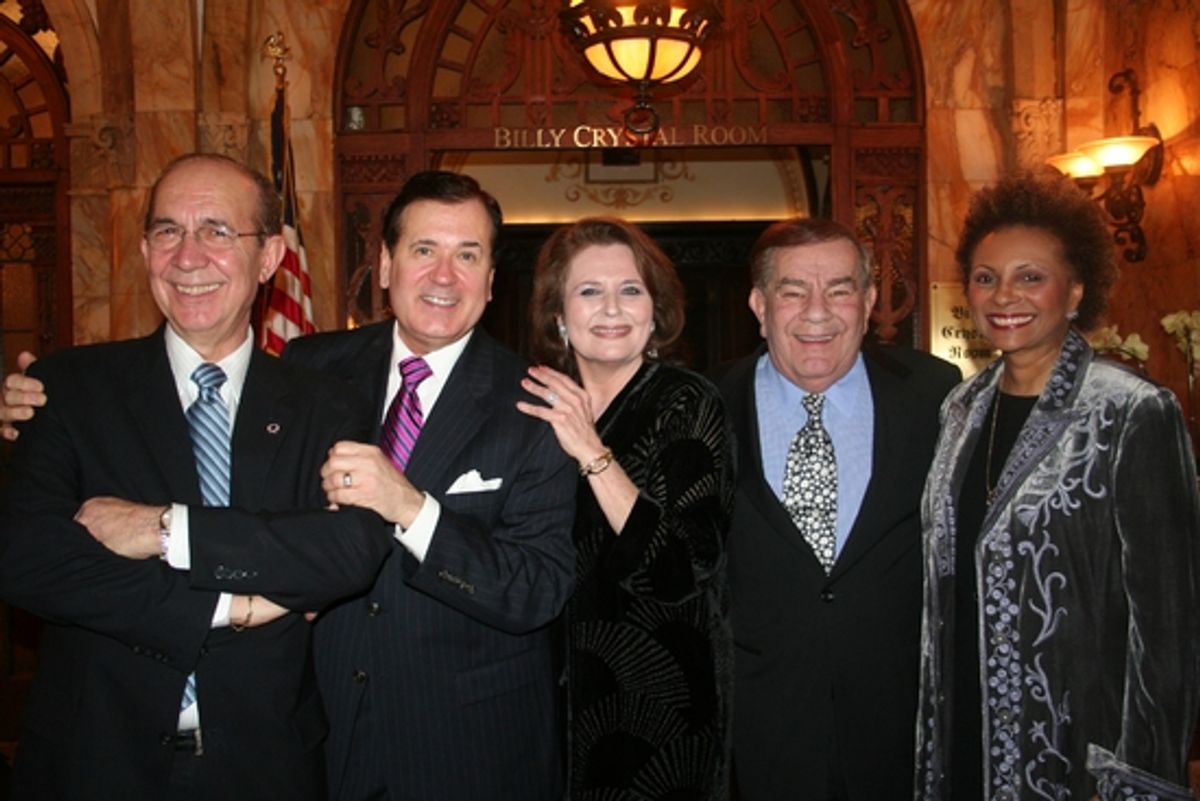 Frank Capitelli, Lee Roy Reams, Randie Levine-Miller, Freddie Roman and Leslie Uggams at 