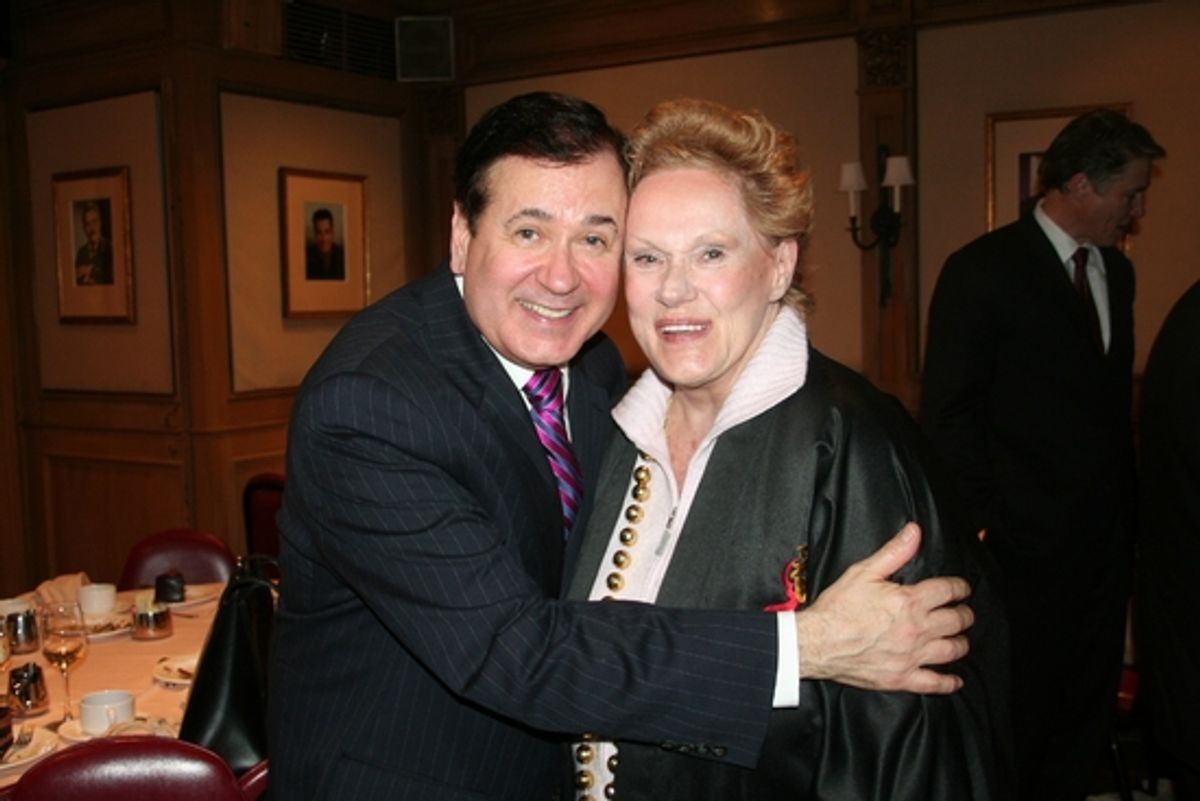 Lee Roy Reams and Tammy Grimes at The Friars Club Honors Lee Roy Reams