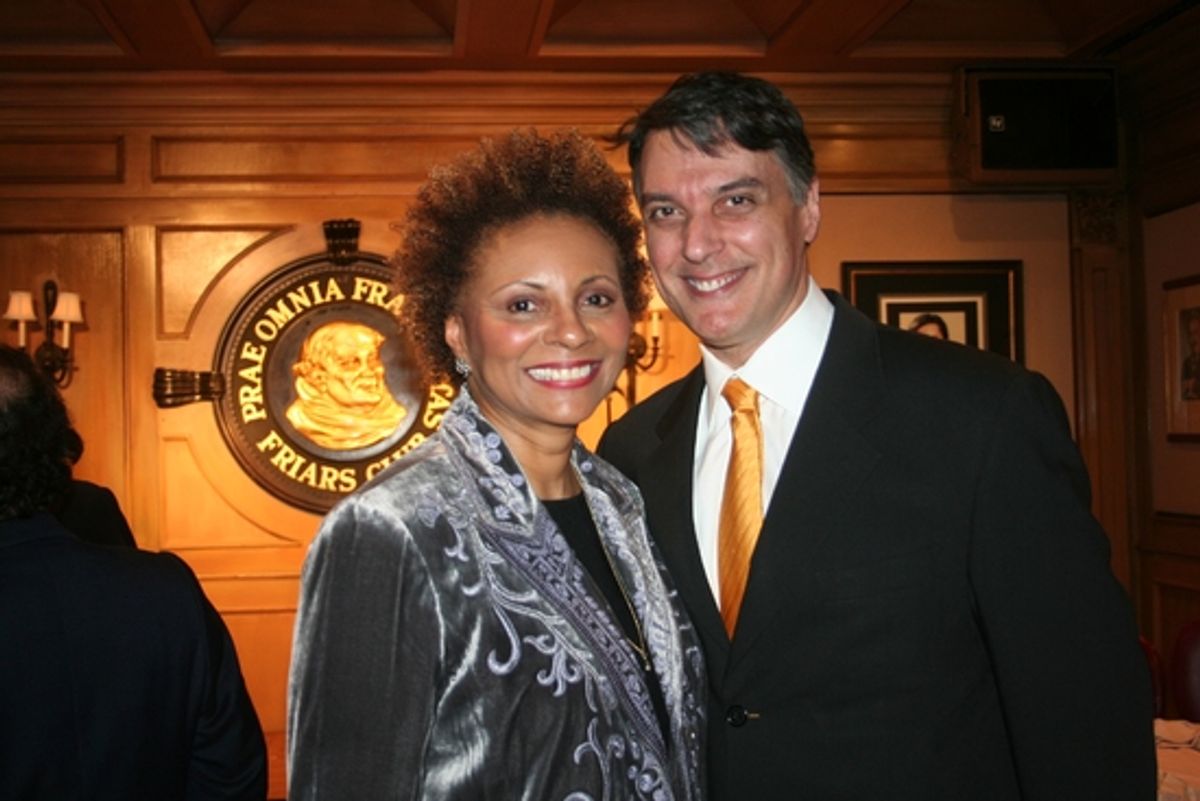 Leslie Uggams and Robert Cuccioli at 