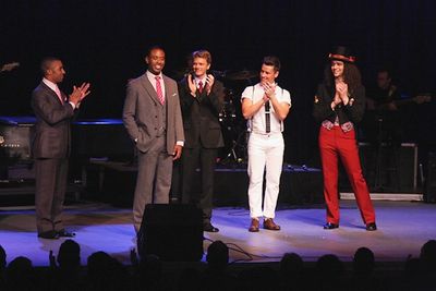 Tony James, James Brown III, David Larson, Adam Fleming and Anthony Hollock Photo