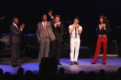 Tony James, James Brown III, David Larson, Adam Fleming and Anthony Hollock Photo