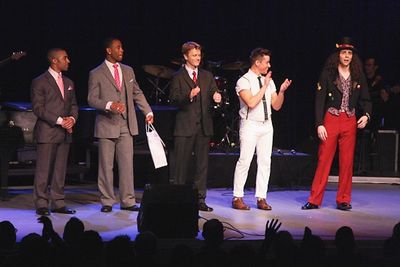 Tony James, James Brown III, David Larson, Adam Fleming and Anthony Hollock Photo