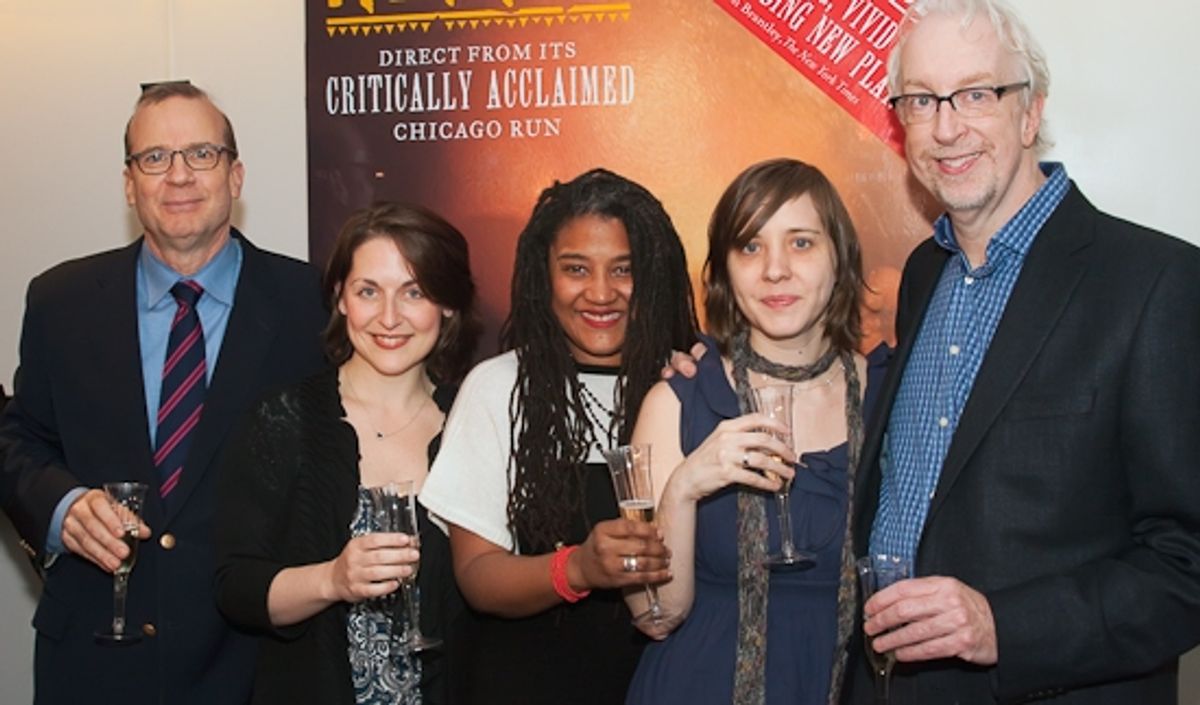 Barry Grove, Mandy Greenfield, Lynn Nottage, Kate Whoriskey, and Robert Falls at 