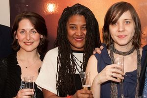 Mandy Greenfield, Lynn Nottage, and Kate Whoriskey Photo