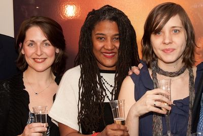 Mandy Greenfield, Lynn Nottage, and Kate Whoriskey Photo