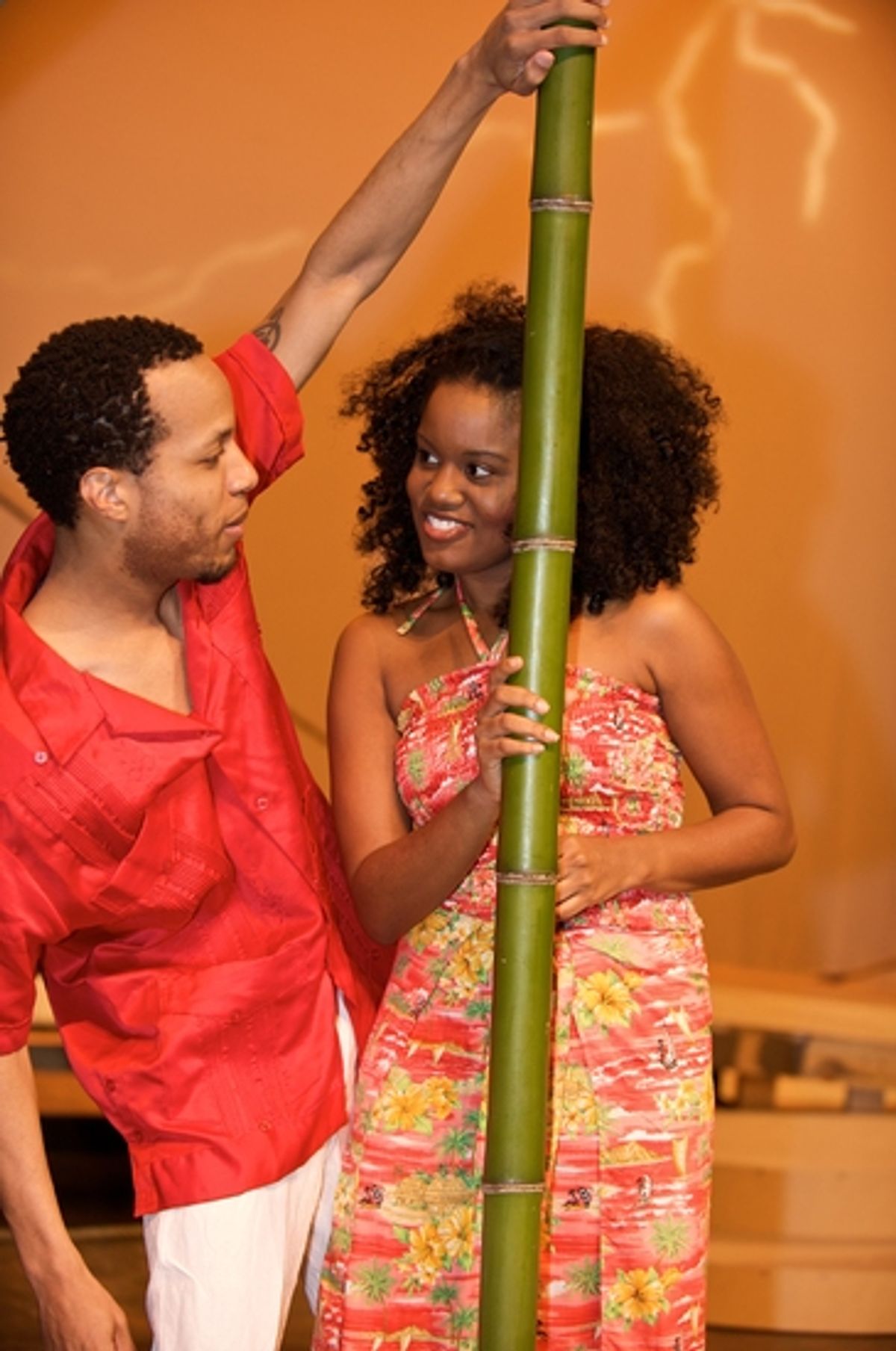 Eugene H. Russell IV and Jeanette Illidge at 