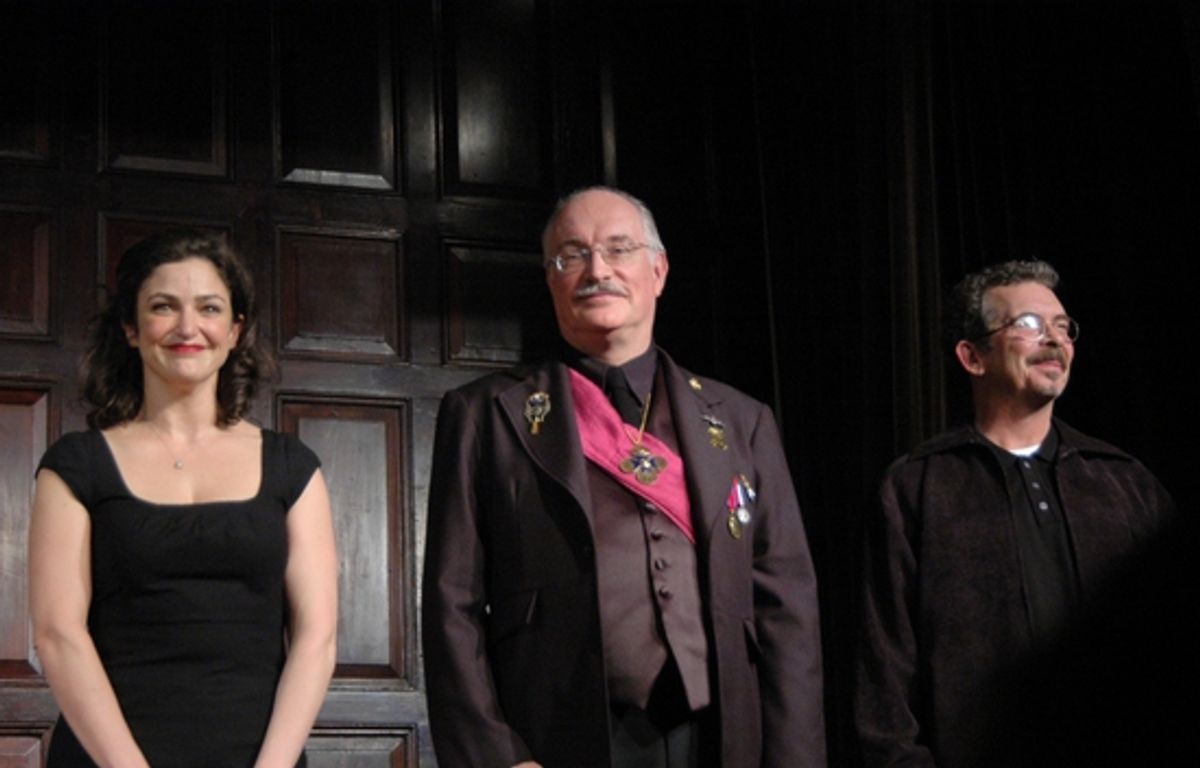 Marla Schaffel, Simon Jones, Jay Rogers at 