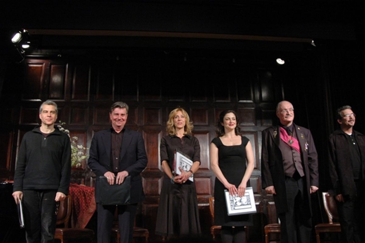 Mark Waldrop, Gary Beach, Amanda Green, Marla Schaffel, Simon Jones and Jay Rogers  at 