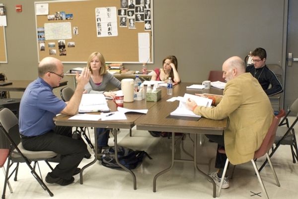 Charles Newell, Mary Beth Fisher, Mattie Hawkinson, William Collins and Stephen Yoaka Photo
