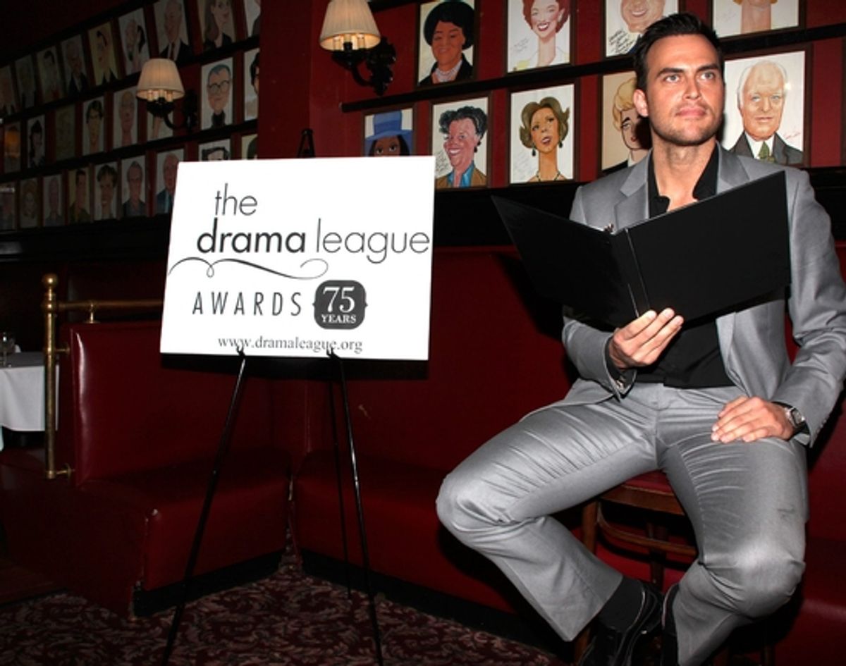 Cheyenne Jackson at 75th Annual Drama League Nominations at Sardi's