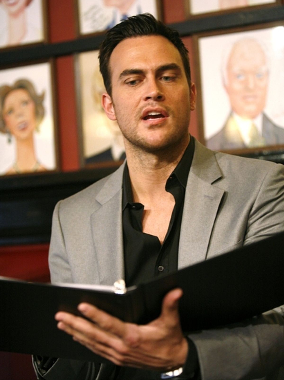Cheyenne Jackson at 75th Annual Drama League Nominations at Sardi's