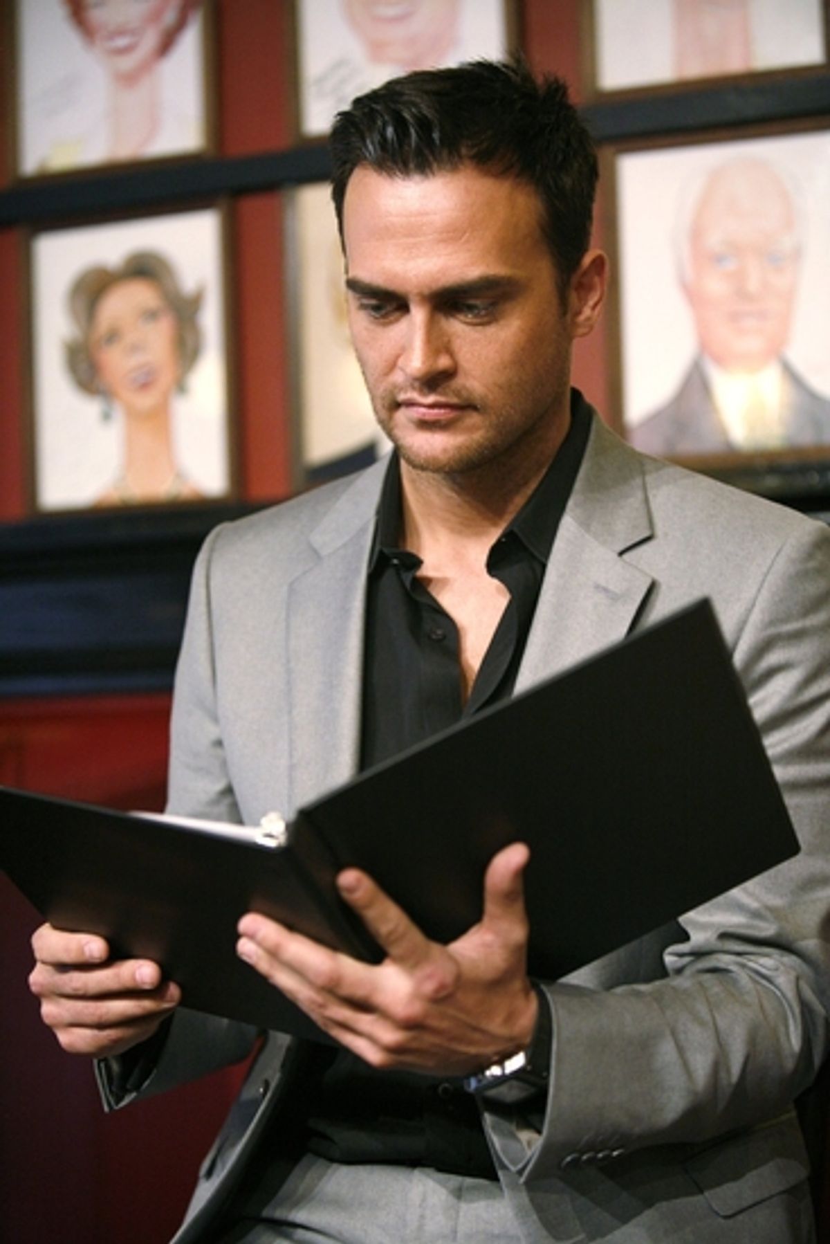 Cheyenne Jackson at 75th Annual Drama League Nominations at Sardi's