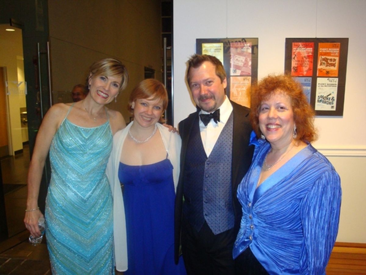 Elizabeth Southard, Jennifer Montague, Mark Montague, and Jodi Chekofsky at 