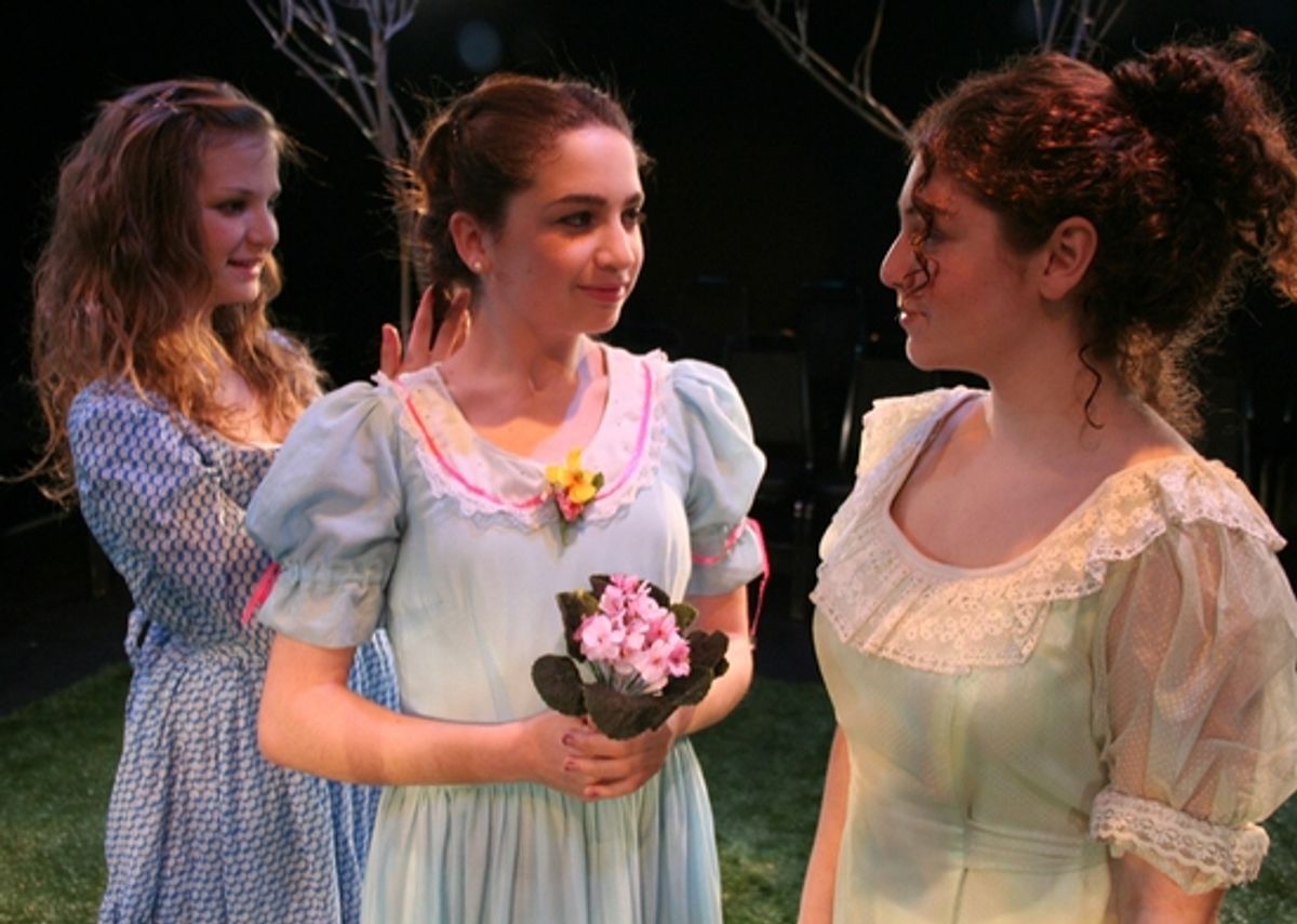  Rebecca Stevens, Talia Weingarten, and Amelia Estrada at 