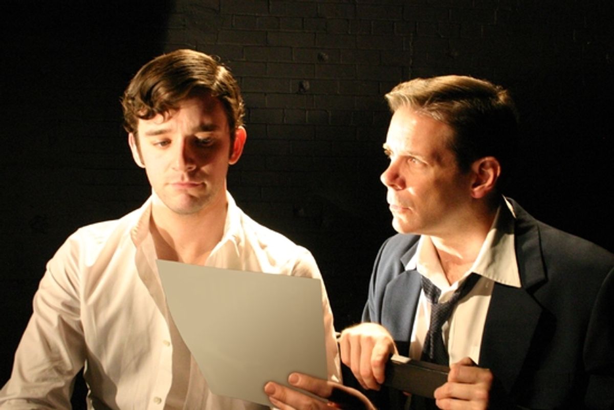 Michael Urie and Thomas Jay Ryan at 