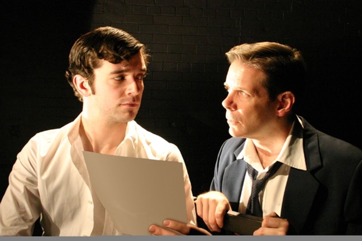Michael Urie and Thomas Jay Ryan at 