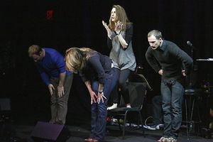 Hunter Bell, Heidi Blickenstaff, Susan Blackwell, and Jeff Bowen Photo