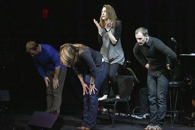 Hunter Bell, Heidi Blickenstaff, Susan Blackwell, and Jeff Bowen Photo