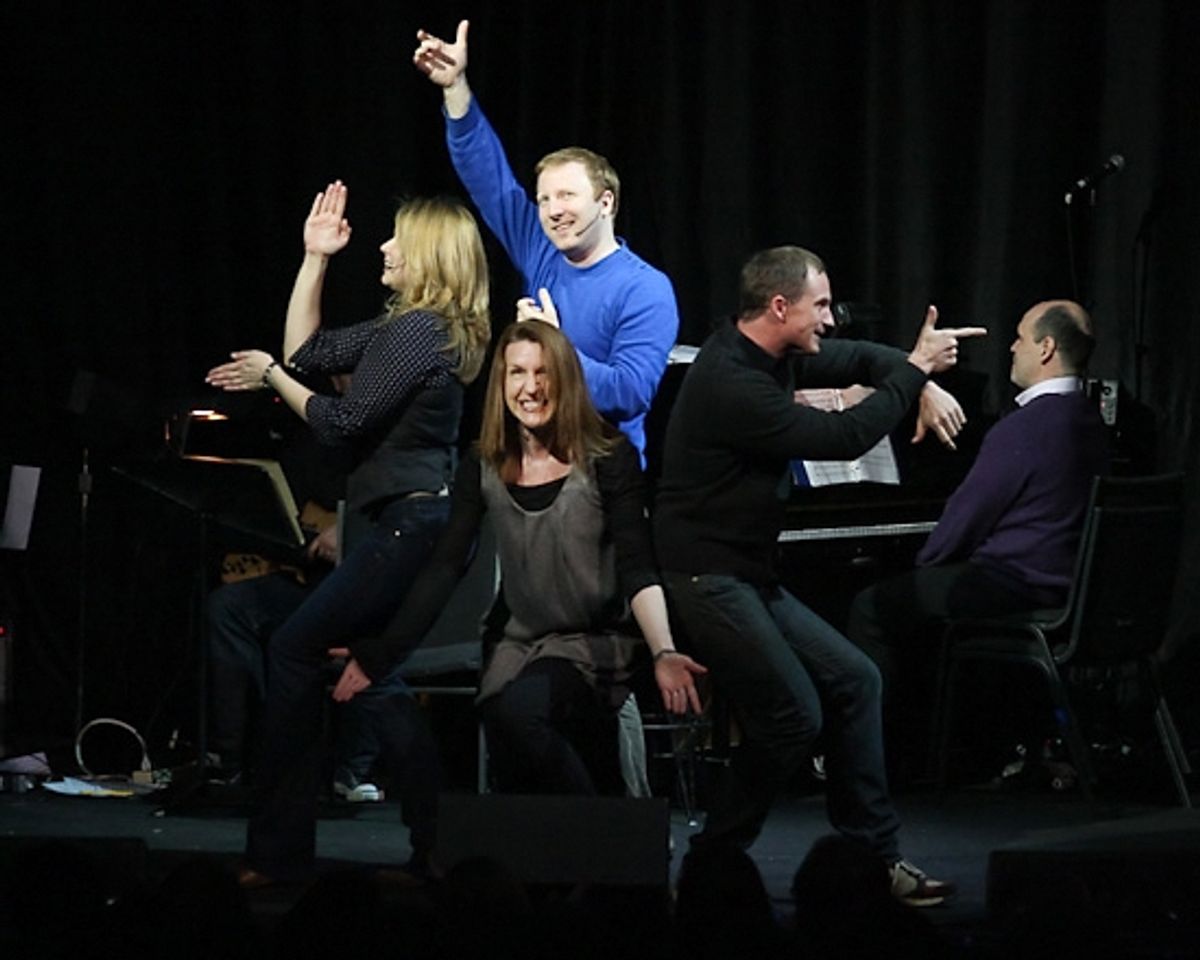 Hunter Bell, Heidi Blickenstaff, Susan Blackwell, and Jeff Bowen at 