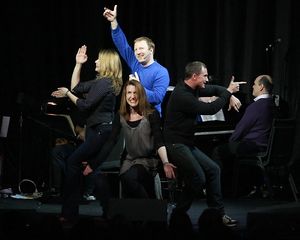 Hunter Bell, Heidi Blickenstaff, Susan Blackwell, and Jeff Bowen Photo