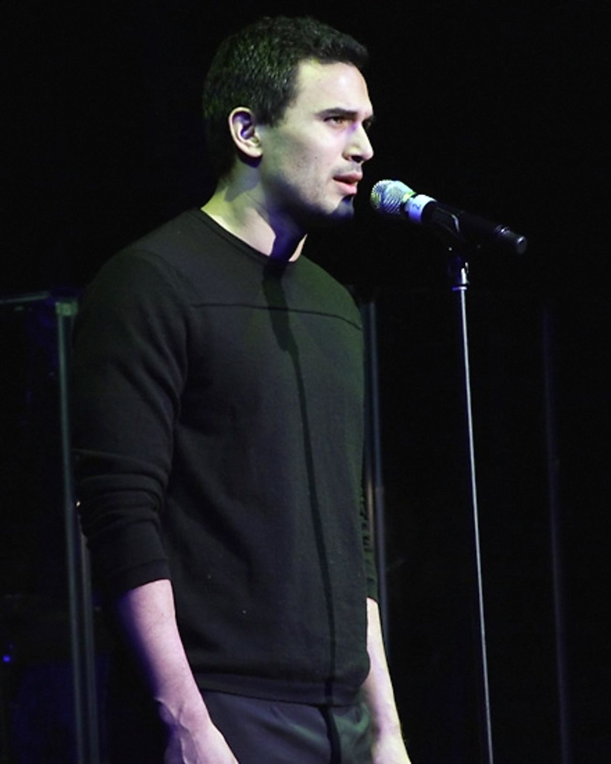 Ivan Hernandez at NYMF's 'BEST of the FEST' Concert