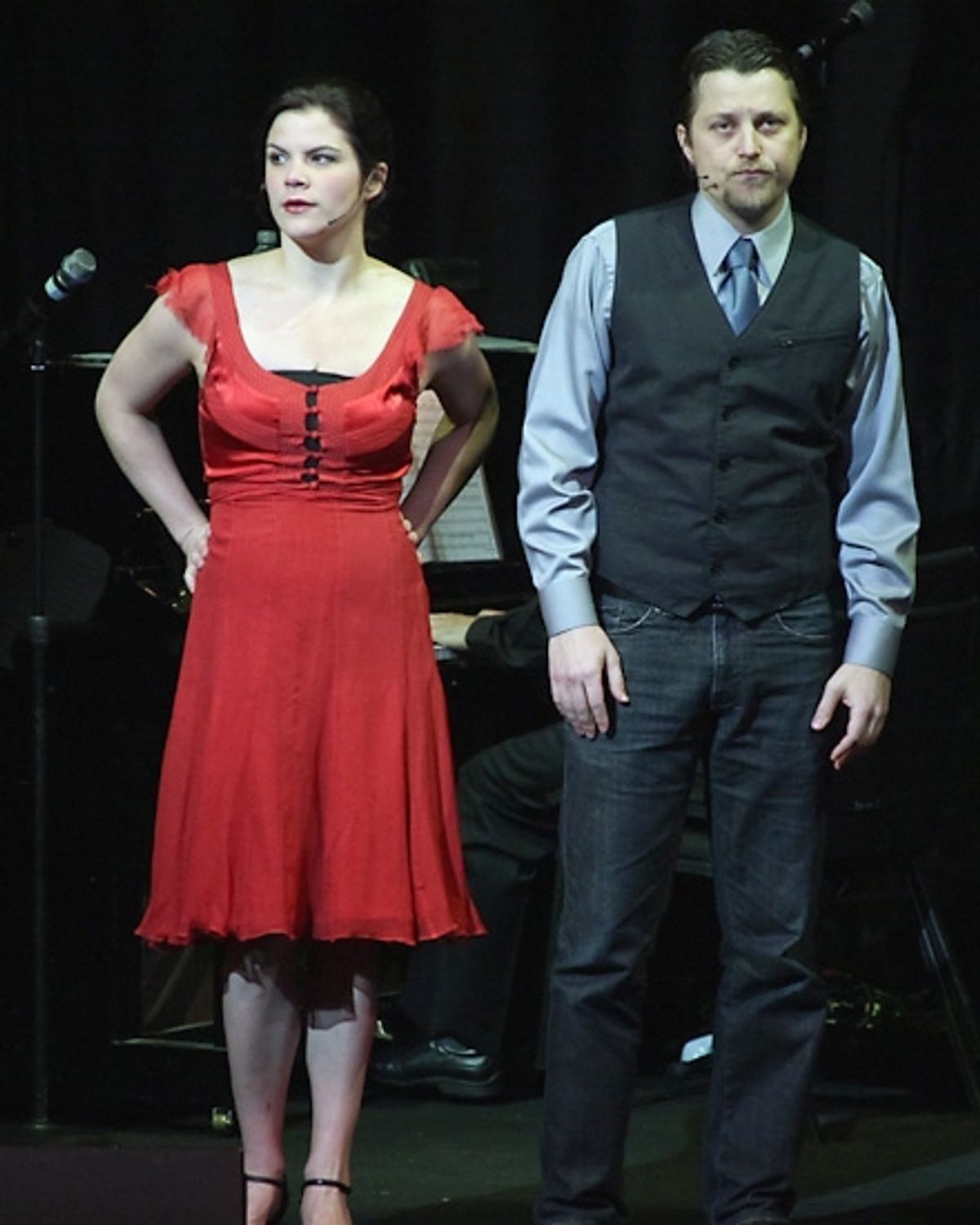Diane Davis and Jason Wooten at NYMF's 'BEST of the FEST' Concert
