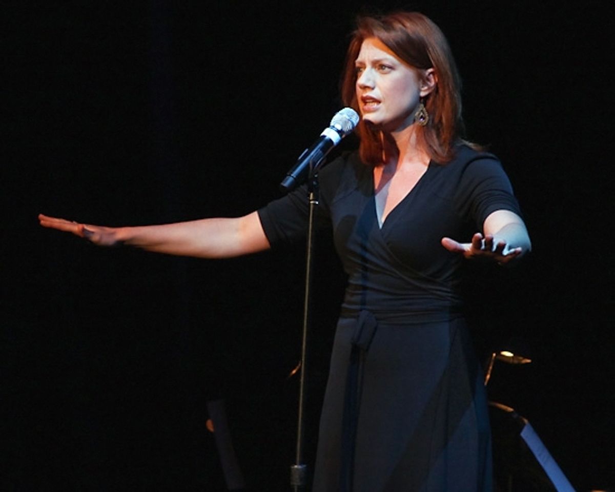 Jessica Philips at NYMF's 'BEST of the FEST' Concert