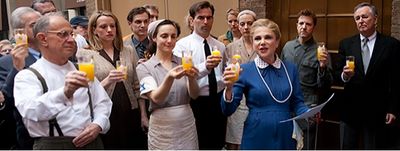 Tovah Feldshuh with the cast of Irena's Vow Photo