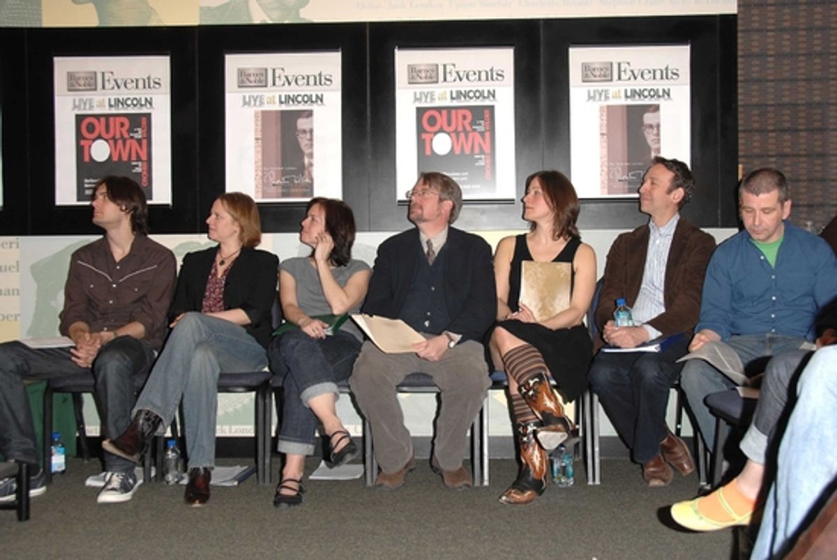 Robert Beitzel, Kati Brazda, Lori Meyers, Wilbur Edwin Henry, Donna Jay Fulks, Jay Russell and David Cromer at 